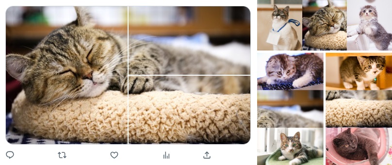 ツイッター画像3分割×3連結